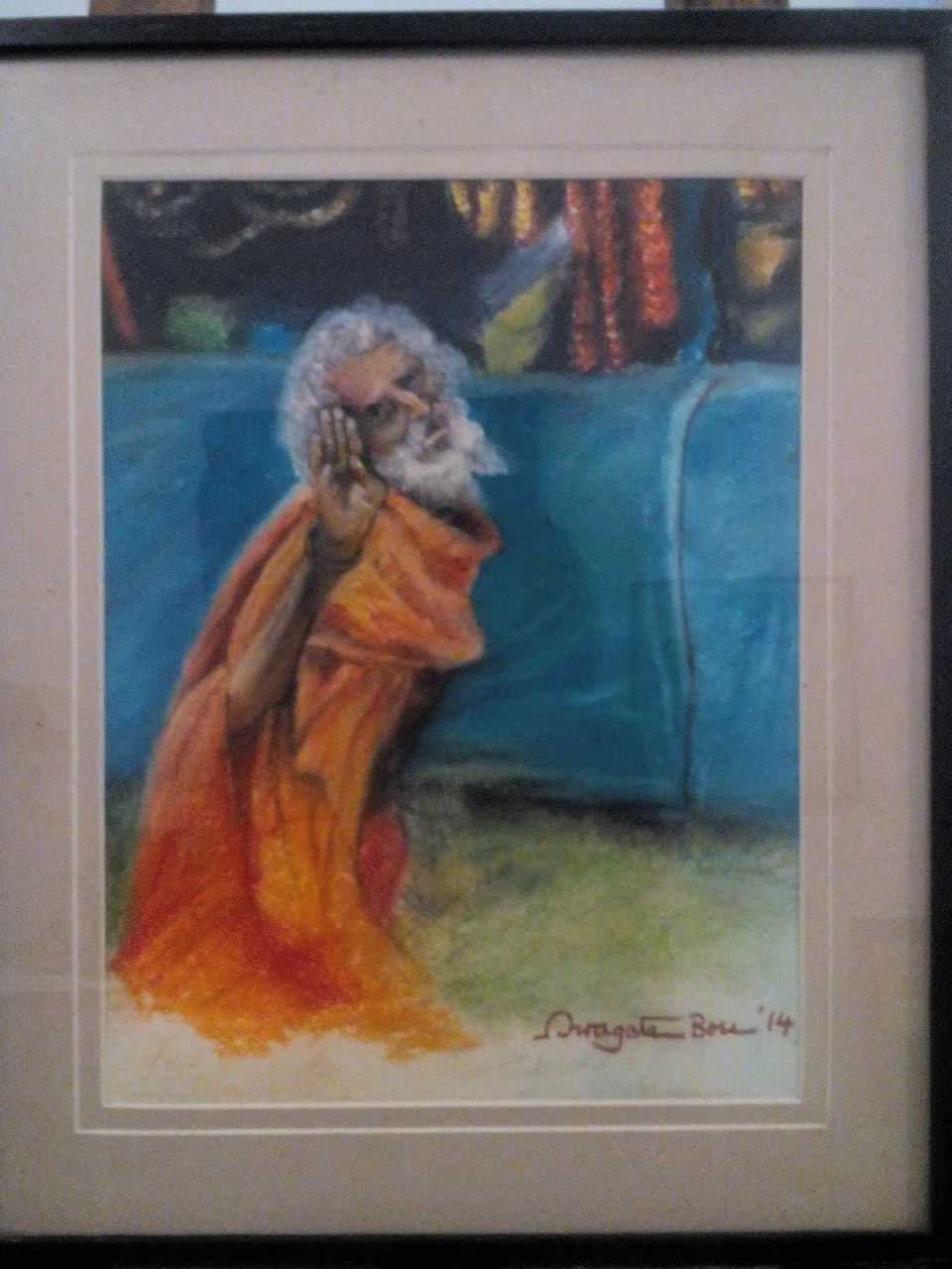 Portrait painting by Swagata Bose